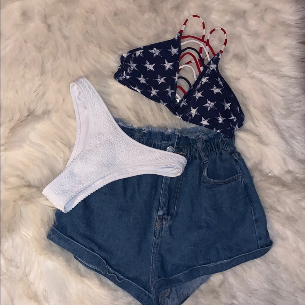 4th of July bathing suit top